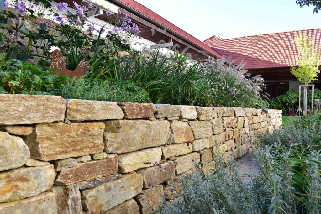 Freigeist Gartengestaltung Garten Projekt Gestaltung Steinmauer